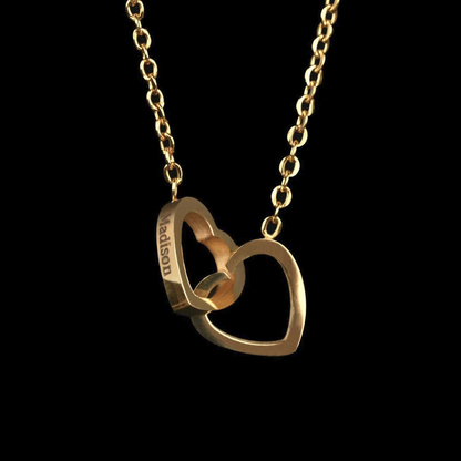 Eternal Rose Bear w/ Personalized Necklace