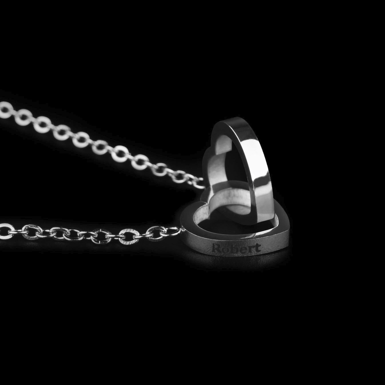 Eternal Rose Bear w/ Personalized Necklace