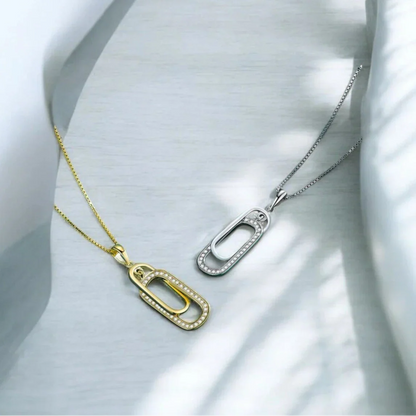 "To My Daughter" Linked Together Forever Necklace