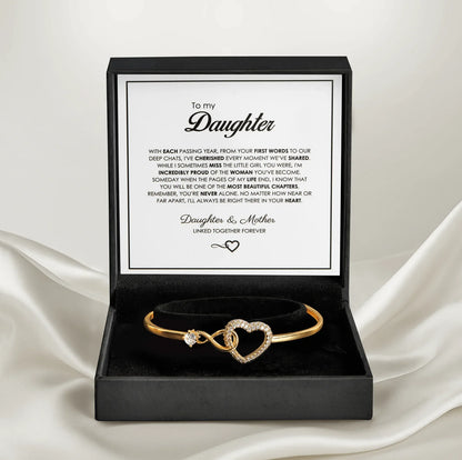 "To My Daughter" Forever Connected Bracelet
